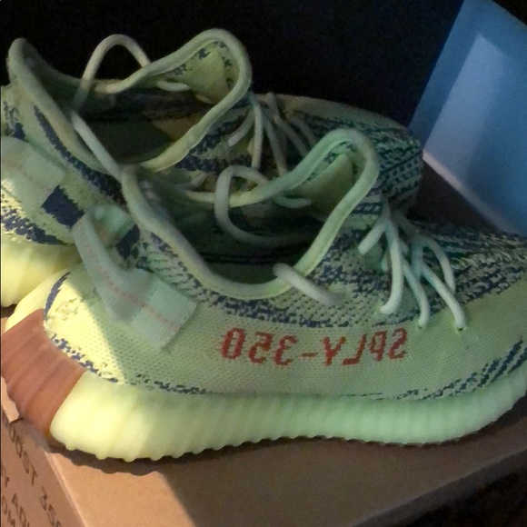 adidas Shoes - Yeezy 350 V2 Semi Frozen Yellow